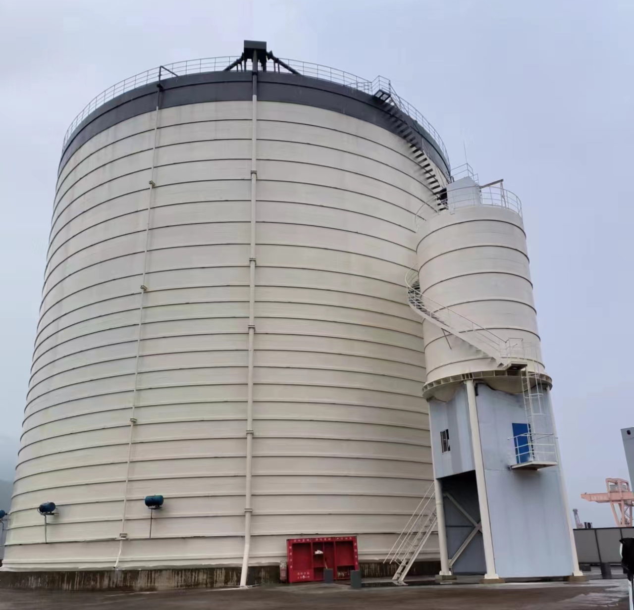 黄州10万吨水泥钢板库